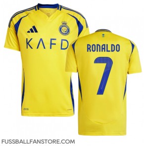 Al-Nassr Cristiano Ronaldo #7 Replik Heimtrikot 2024-25 Kurzarm